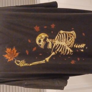4/$60 New Black Skeleton Back Tee - Size 4XL (US20)